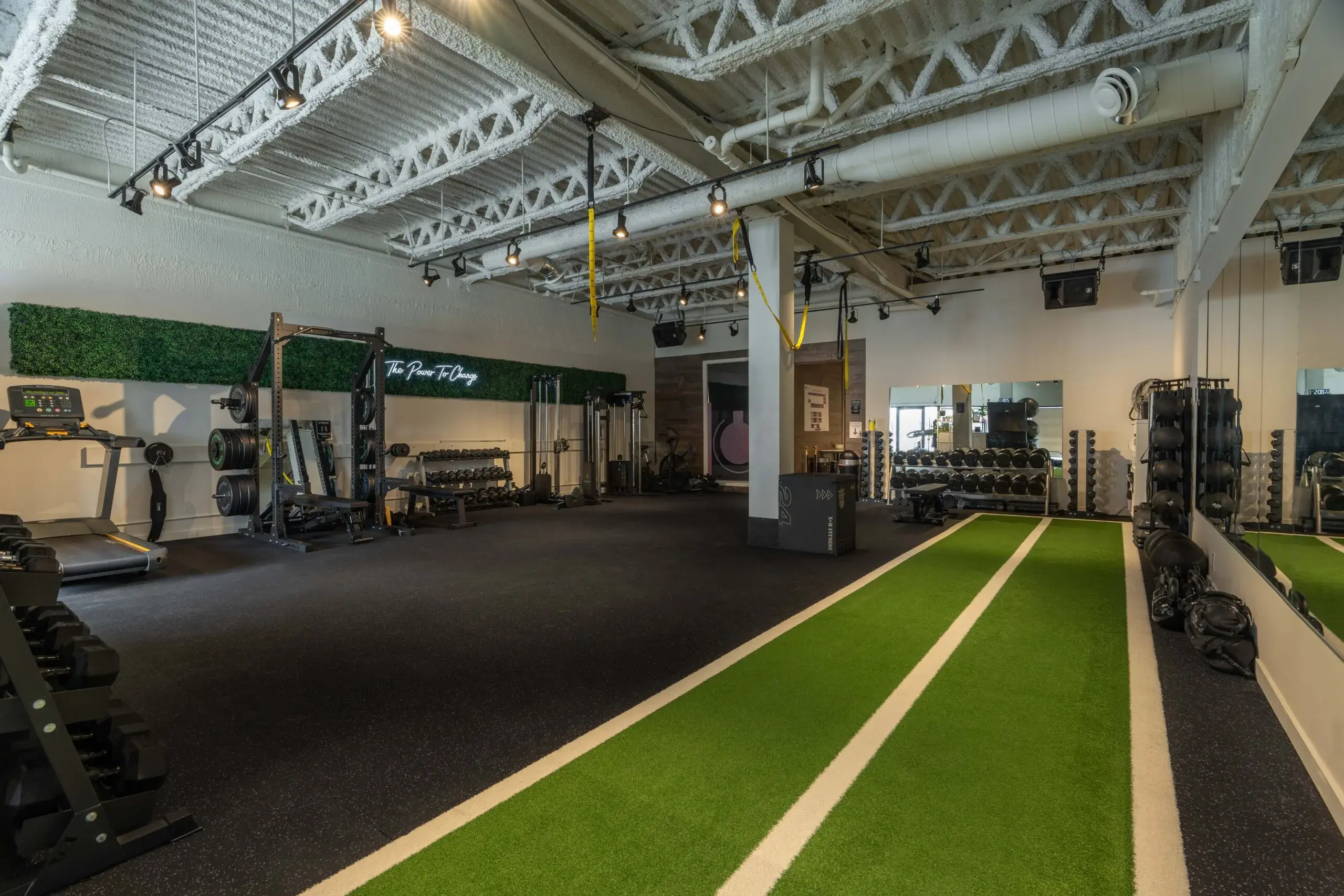 Strength floor and equipment