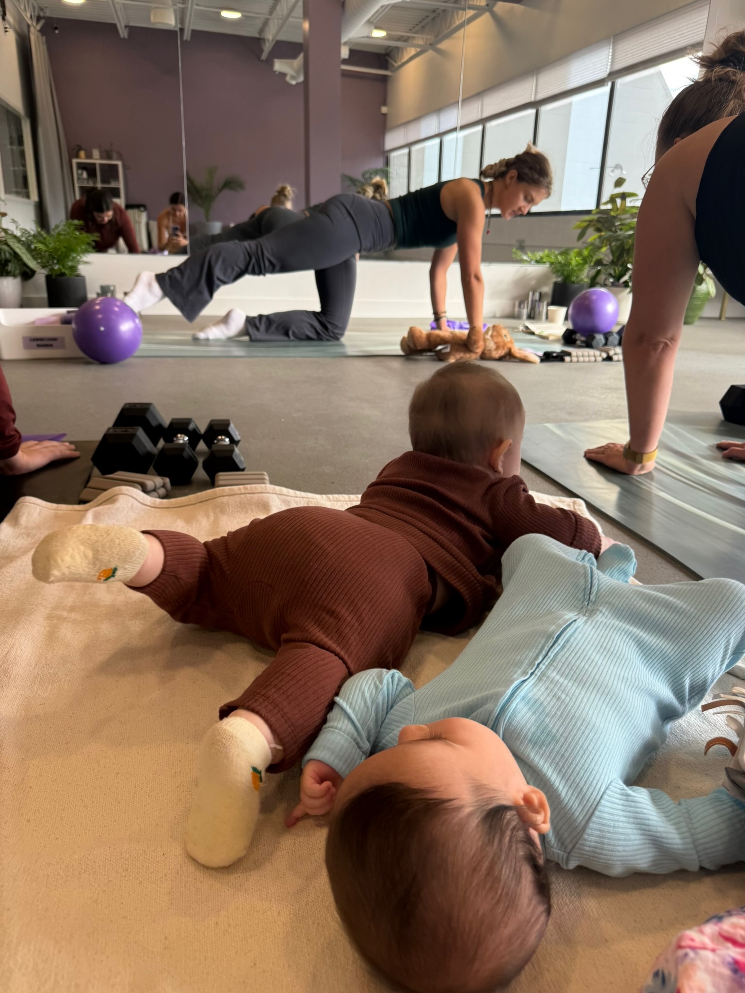Calm, light-filled studio for Yoga and Mat Pilates in Calgary